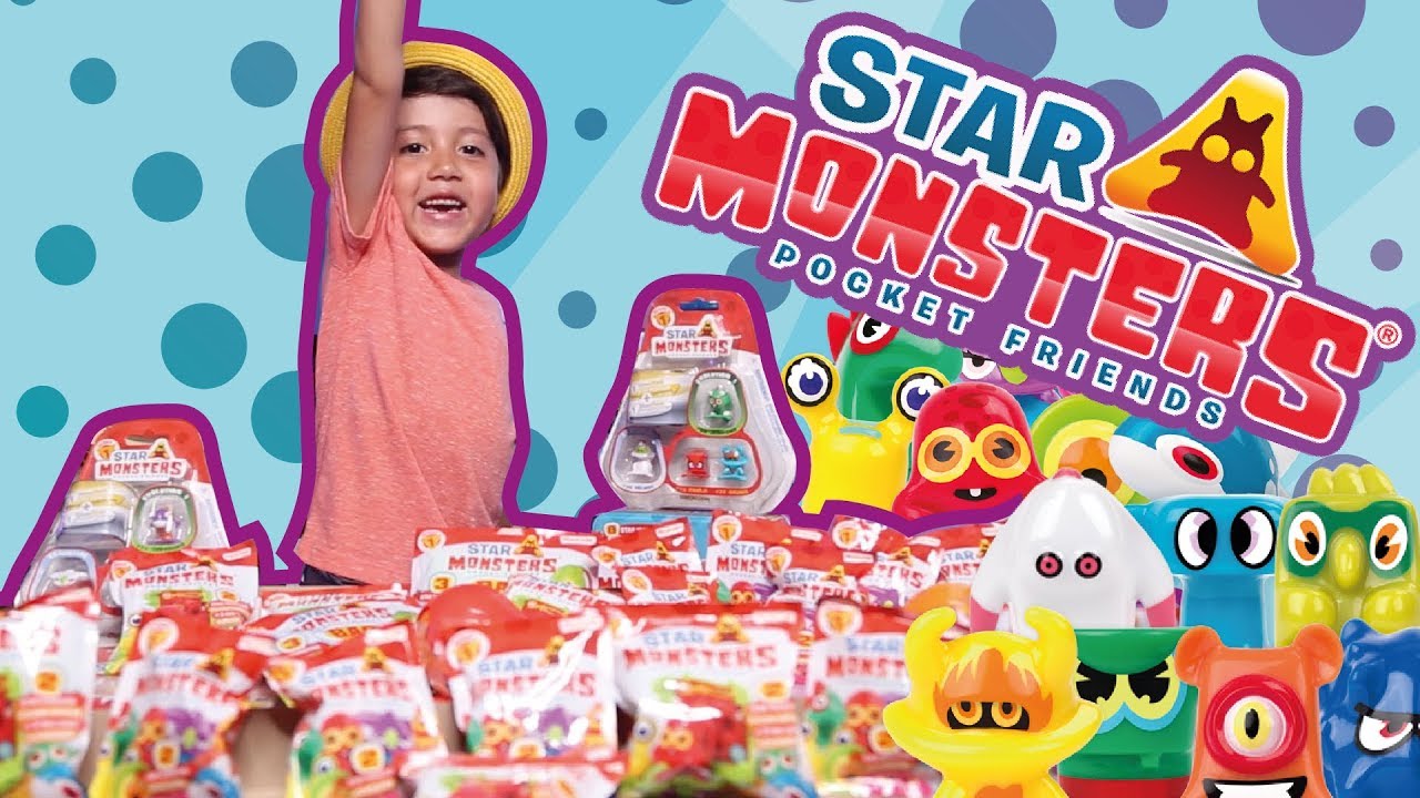UNBOXING STAR MONSTERS POCKET FRIENDS