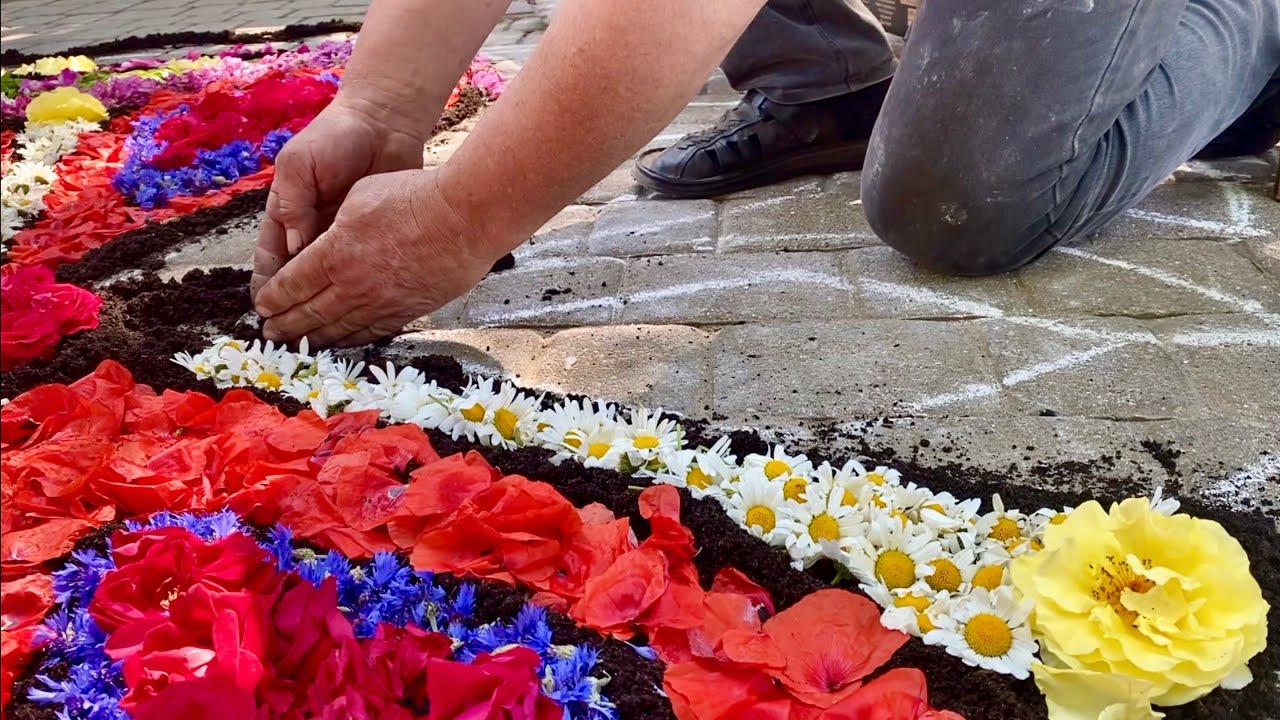 Dywan z kwiatów Spycimierz 2023r