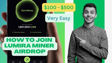 How to Join Lumira Miner Airdrop | Lumira App Mining | Lumira Airdrop