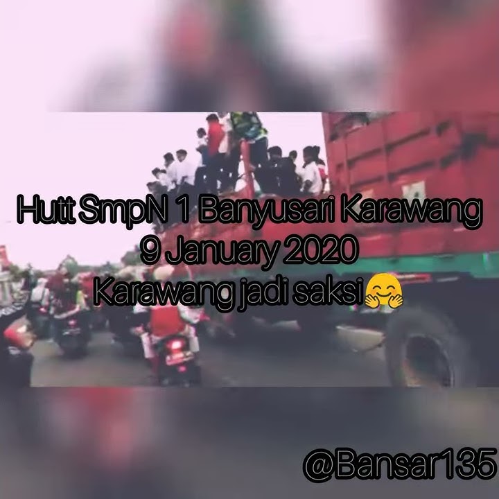 Smp Bansar135 Karawang hutt 9 January yang ke 2020