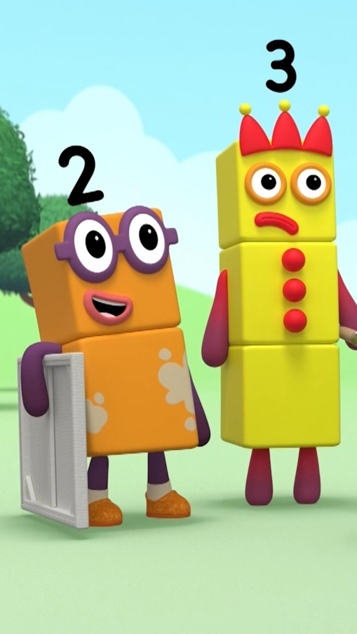 Back to School Counting Fun: Colourful Painting Numbers - Part 1 | Number Two | Numberblocks