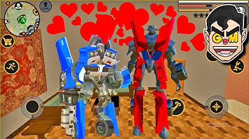 Vegas Crime Simulator #Robots (by Naxeex LLC) Android Gameplay HD