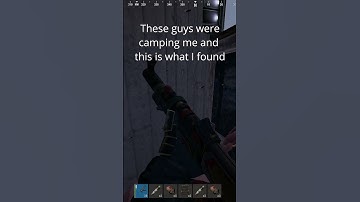 Door Camper disconnects on my roof in RUST!