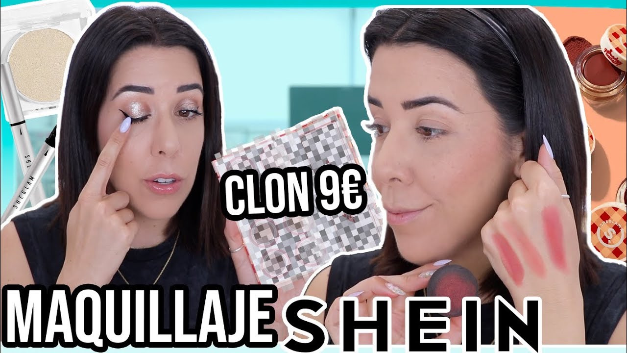 CLON de ALTA GAMA por menos 9€ | PROBANDO MAQUILLAJE de SHEIN