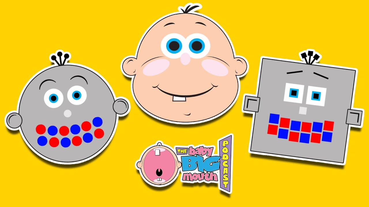 Yes Yes It's The Baby Big Mouth Podcast! | Episodes 1-3 | Nursery Rhymes and Kids Songs