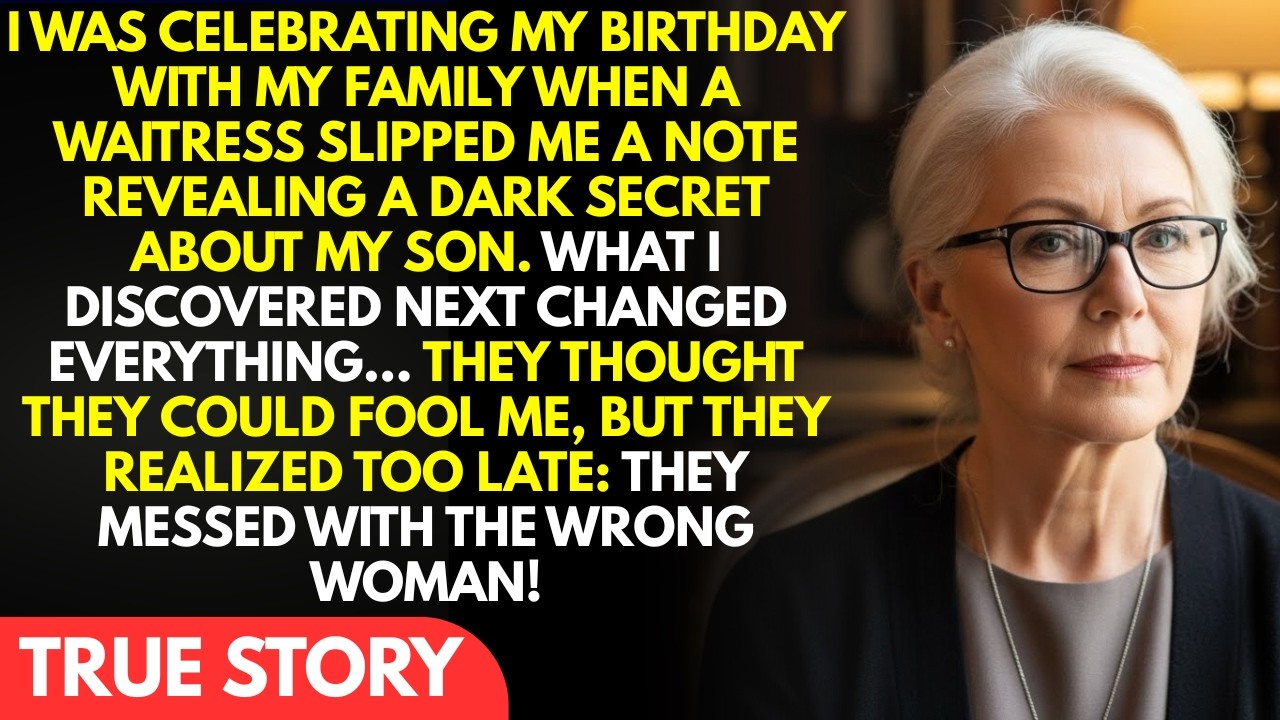 I Was Celebrating My Birthday When A Waitress Said Something That Left Me Frozen