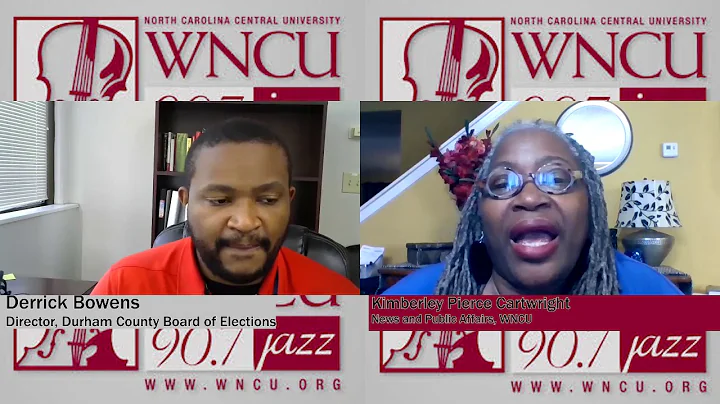 WNCU Cares: Covid Conversations- Derrick Bowens