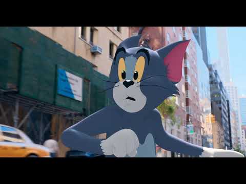 Tom and Jerry movie clips [HD 1080p] | Skateboard chase (2021)