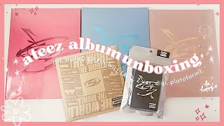 [ALBUM UNBOXING] ATEEZ 에이티즈 - The World EP.Fin: Will (A, D, Z Ver.)