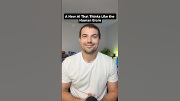 A New AI That Thinks Like the Human Brain #ai #tech