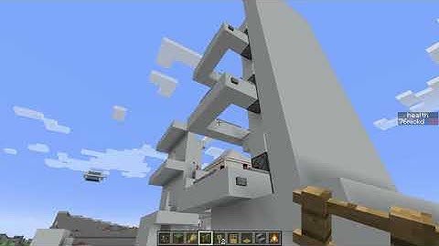 Minecraft 1.17.1 Slime Block Elevator