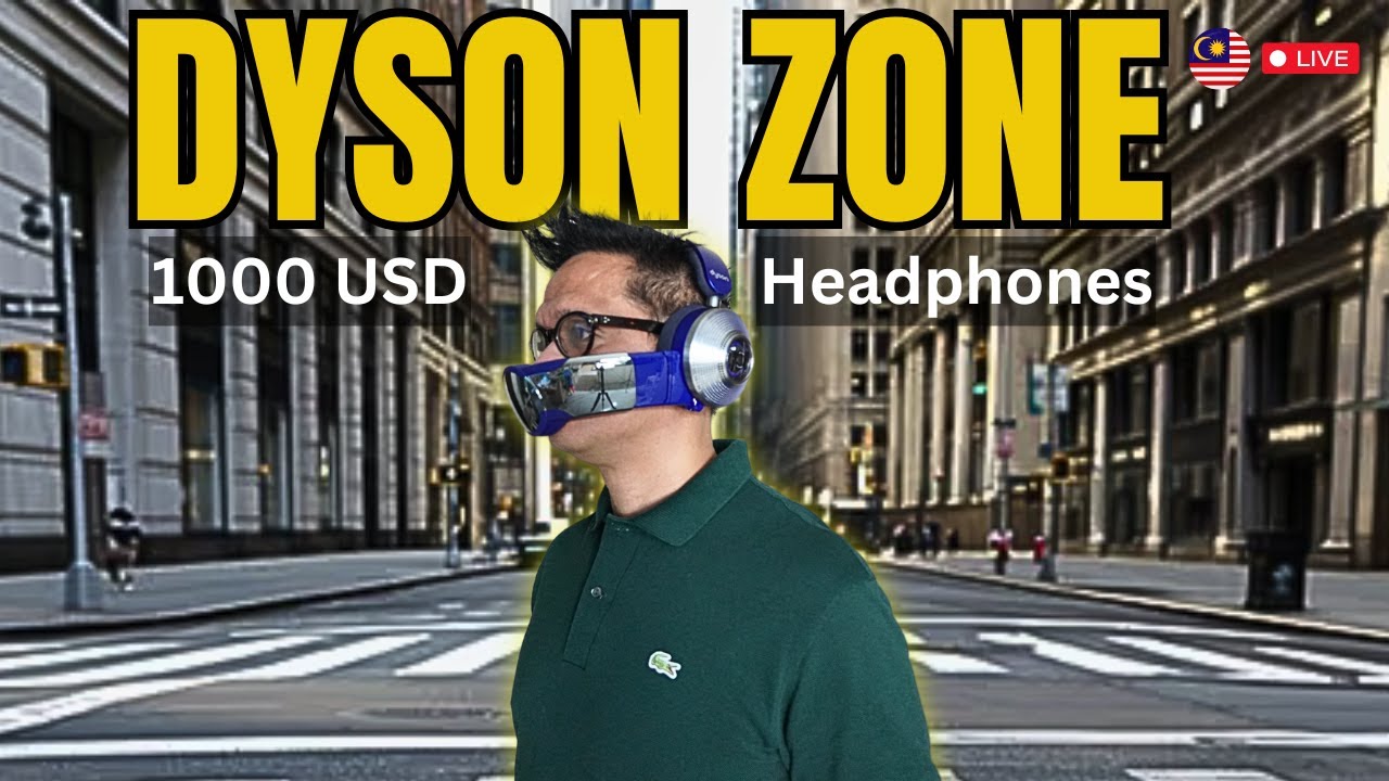Meet The Dyson Zone Headphones: $1000 Air Purifying Powerhouse Filtering  99% Of Pollutants!