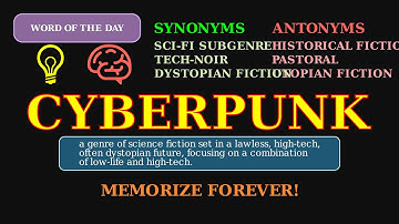 Cyberpunk: The Sci-Fi Genre of High-Tech & Low-Life 🤖🌃