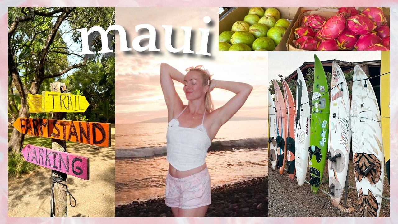 12 HOURS IN MAUI ♡ road to hana and hawaiian sunsets