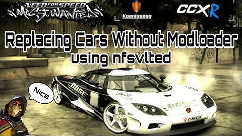 NFSMW How To Replace Cars Without Using Modloader (Replace Car With Vlted) [Tutorial]