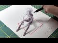 How To Make A 3d Scribble With A Ballpoint Pen