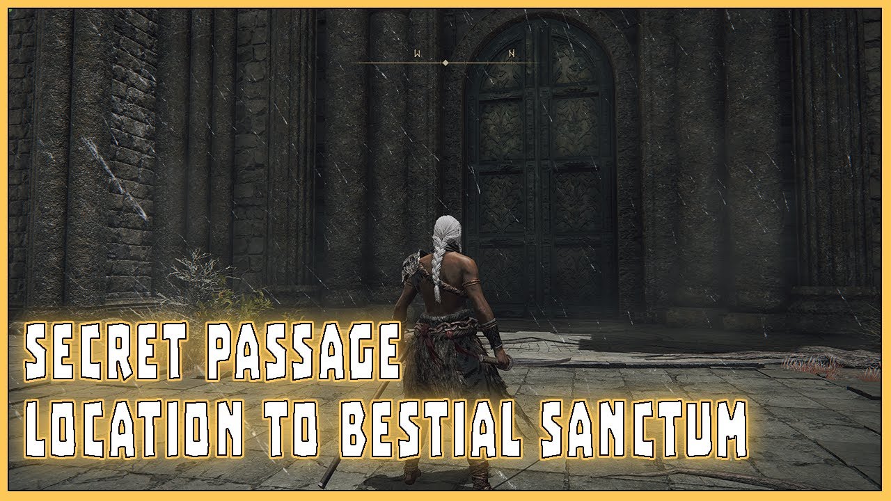 ELDEN RING Secret Passage Location to Bestial Sanctum (How to Reach