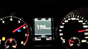 Acceleration 0/250 kmh VW Golf MK6 GTI K04 DSG