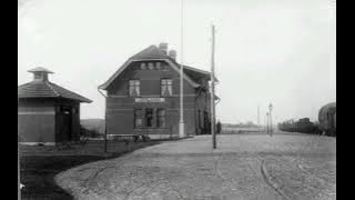 Jörlanda järnvägsstationenngsundÅrca 1910-30Foto Enander Ingeborg
