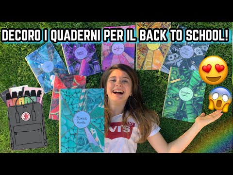 Video: Come Decorare I Quaderni