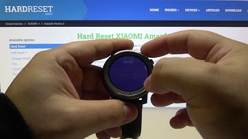 How to Change Time Format in Xiaomi Amazfit Stratos 3 - Set Up Clock Layout