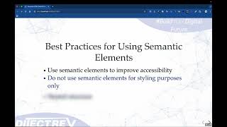 Famous 📚 Awesome HTML Course: 31. Best Practices for Using Semantic Elements Wealth