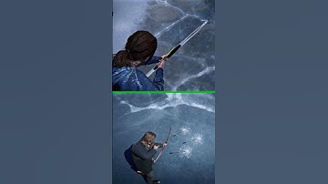 SHOOTING IN ICE COMPARISON (TLOU VS RDR2)