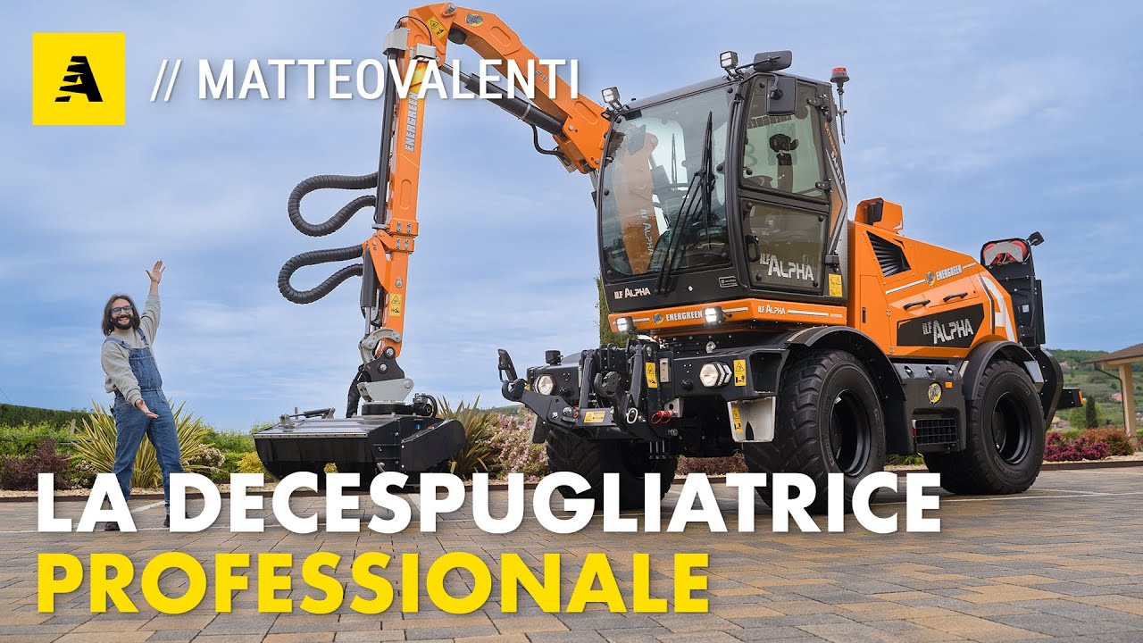 Come si guida una DECESPUGLIATRICE PROFESSIONALE 🌿? Tutti i SEGRETI della ENERGREEN