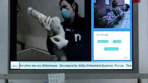 Digital signage solution from AllGo