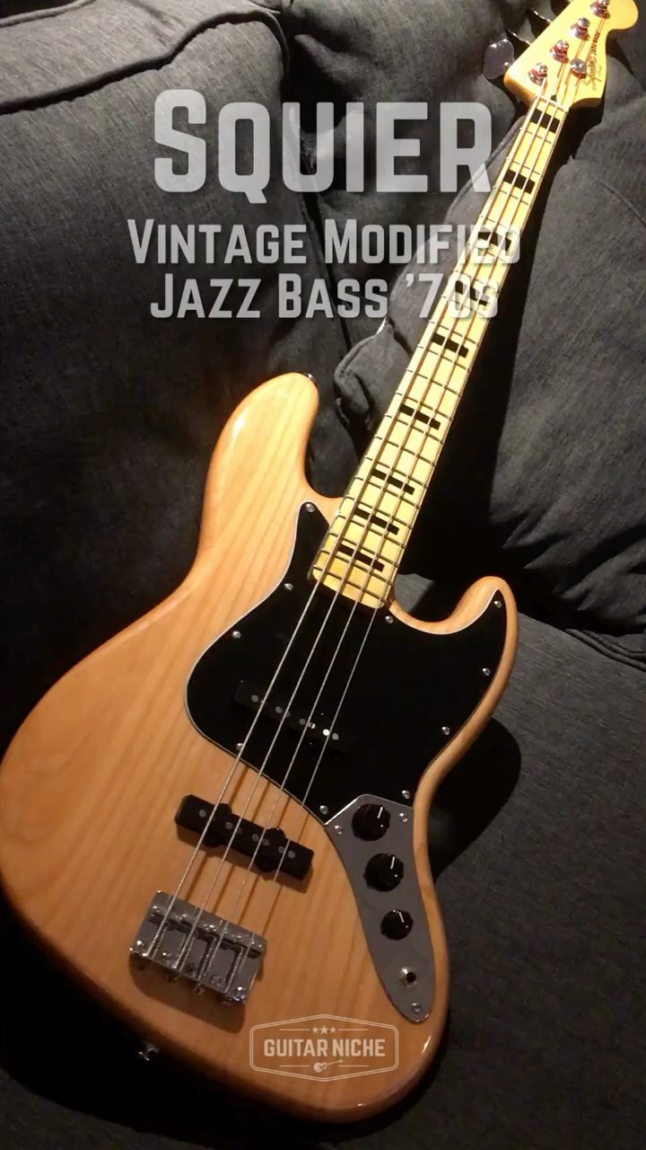 Squier Vintage Modified '70s Jazz Bass | Reverb