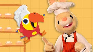Harry The Bunny Song & Harry and Larry Compilation - The Baker | Educational Videos for Preschoolers