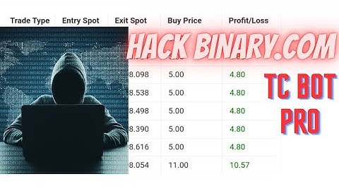 Hack Binary.com System With Trade City Pro Bot 1.1 | Best Binary Bot 2023