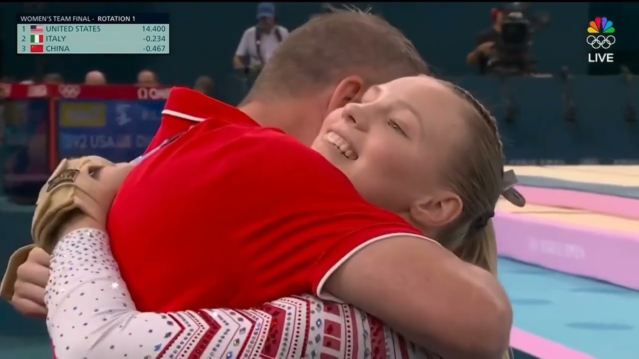 (NBC) Jade Carey VT TF 2024 Olympics