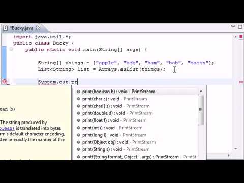 Intermediate Java Tutorial   16   HashSet   YouTube