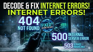 Stop Hitting Refresh: The Secret Language of Internet Error Codes