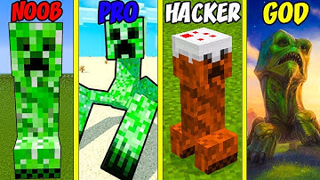 MINECRAFT BATTLE: NOOB vs PRO vs HACKER vs GOD: CREEPERS+ in Minecraft Real Life AVM SHORT ANIMATION