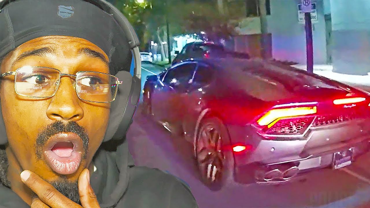 Stolen Lamborghini Crashes During High-Speed Police Pursuit in L.A ...