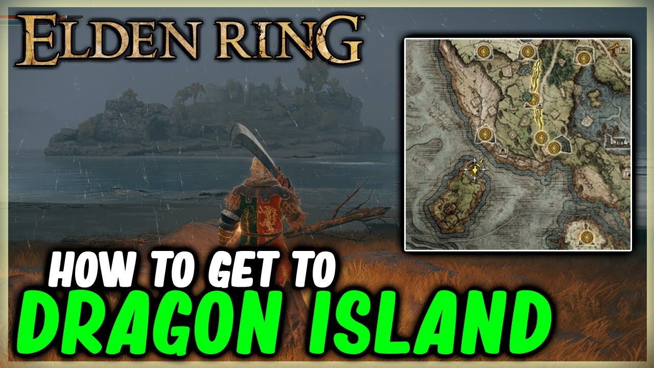 HOW TO GET TO THE DRAGON ISLAND IN ELDEN RING HIDDEN LOCATION
