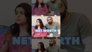 Ranbir Kapoor vs Alia Bhatt Net worth #shorts #shortsfeed #youtubeshorts