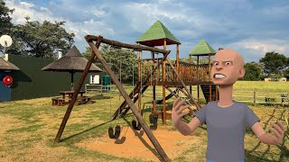 Classic Caillou Misbehaves At The Playgroundgrounded