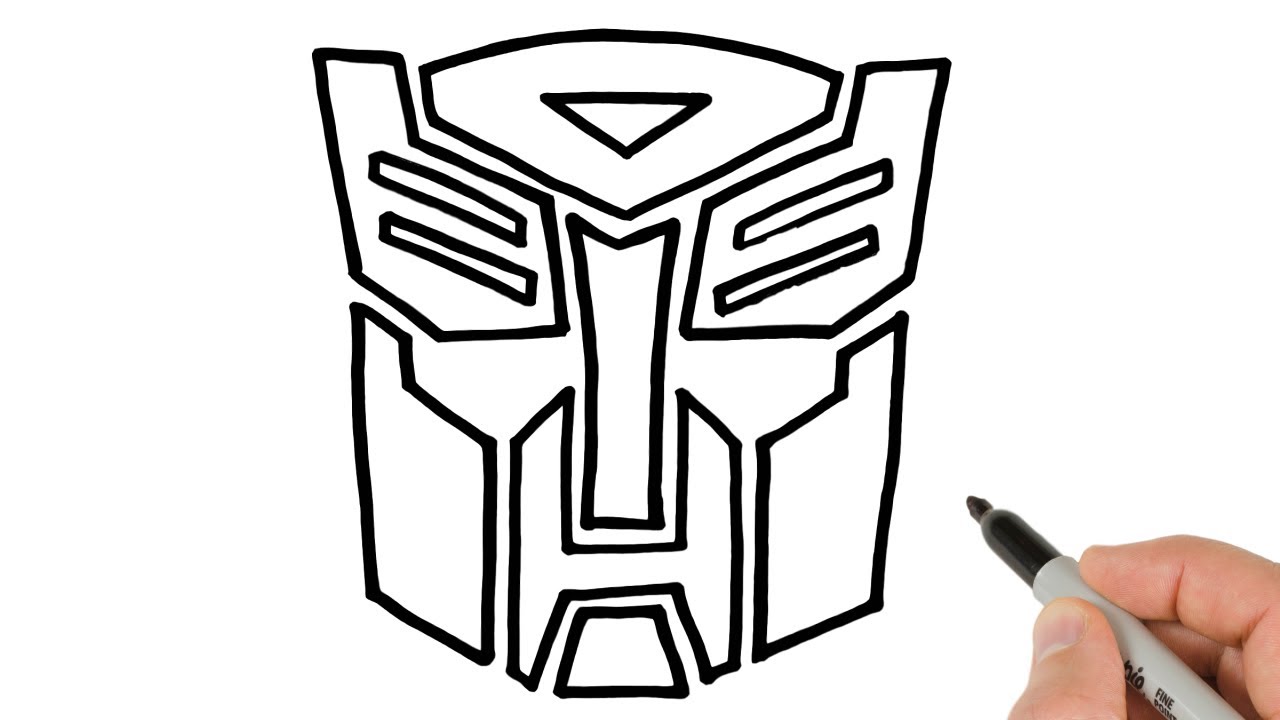 Optimus Prime Bumblebee Drawing Transformers Transformers Mask angle  white logo png  PNGWing