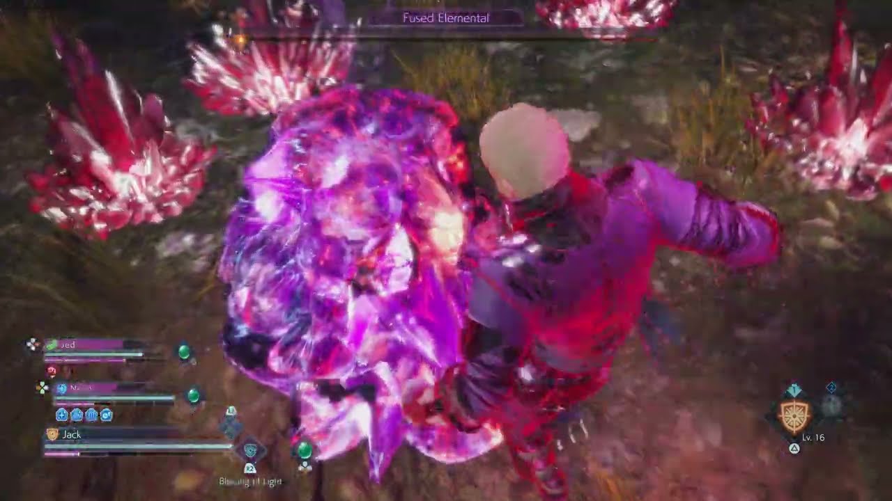 Stranger of Paradise: Final Fantasy Origin Boss Fight - Elemental Core