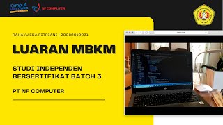 MBKM Studi Independen Bersertifikat (Batch 3) - PT NF Computer screenshot 5
