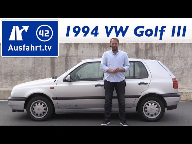 VW Golf III (1991-1999) Benziner Gebrauchtwagen Test