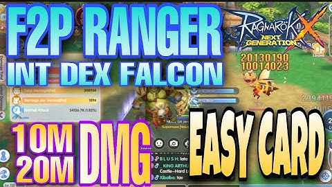 ROX RANGER INT DEX FALCON BUILD OP DMG [ EASY CARD SPOT ] 2ND ANNIVERSARY Ragnarok X Next Generation