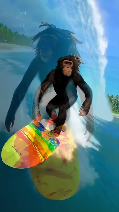 Roots & Rhythm with Reggae Monkey 🎶🐒 #ReggaeShorts #IrieChimp