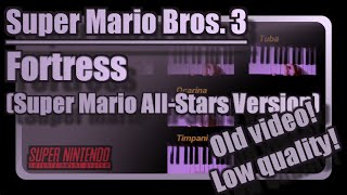 Fortress Theme Super Mario Bros. 3 In Super Mario All-Stars, Snes - All Tracks On Keyboard