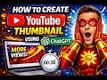 📢 How to Make YouTube Thumbnail in 30 Seconds Using ChatGPT #chatgpt #youtubethumbnail #youutbe #ai