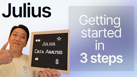 How to get started on Julius (in 3 easy steps)