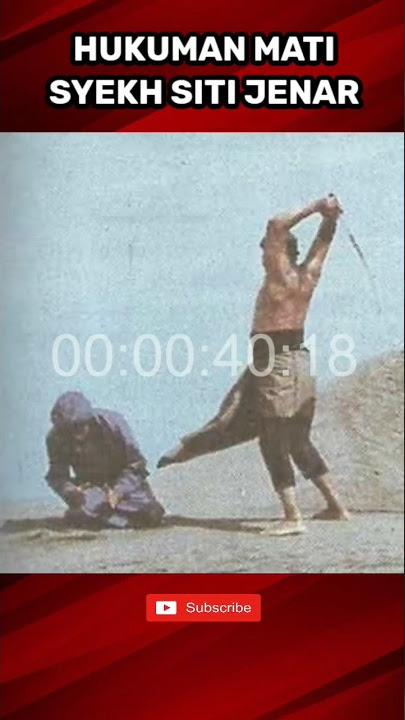 HUKUMAN MATI SYEKH SITI JENAR #shorts #shortvideo #short #shortsyoutube #syekhsitijenar #walisongo